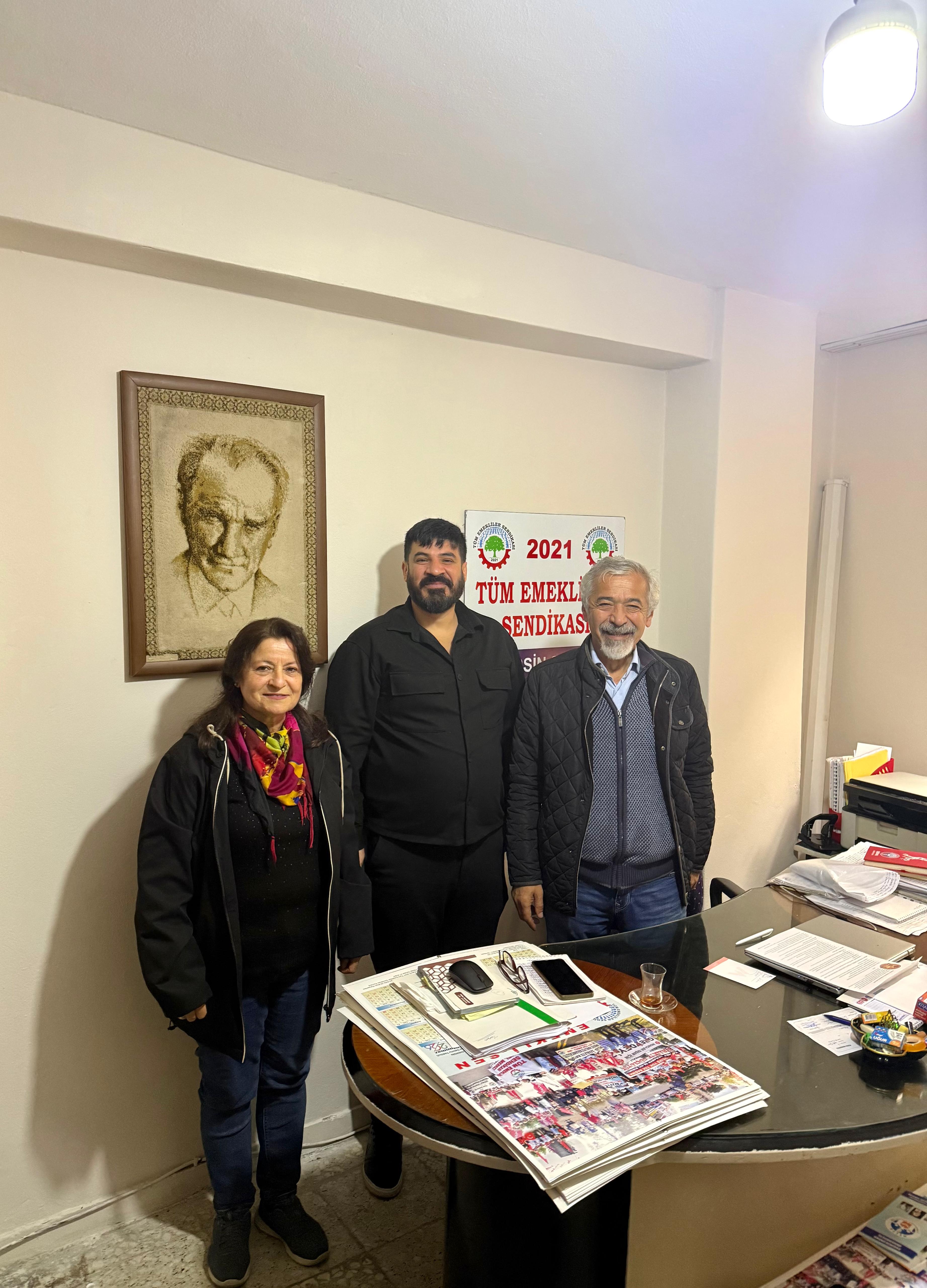 2021 Tüm Emekliler Sendikas? Mersin ?l Ba?kan? Hüseyin Kurt