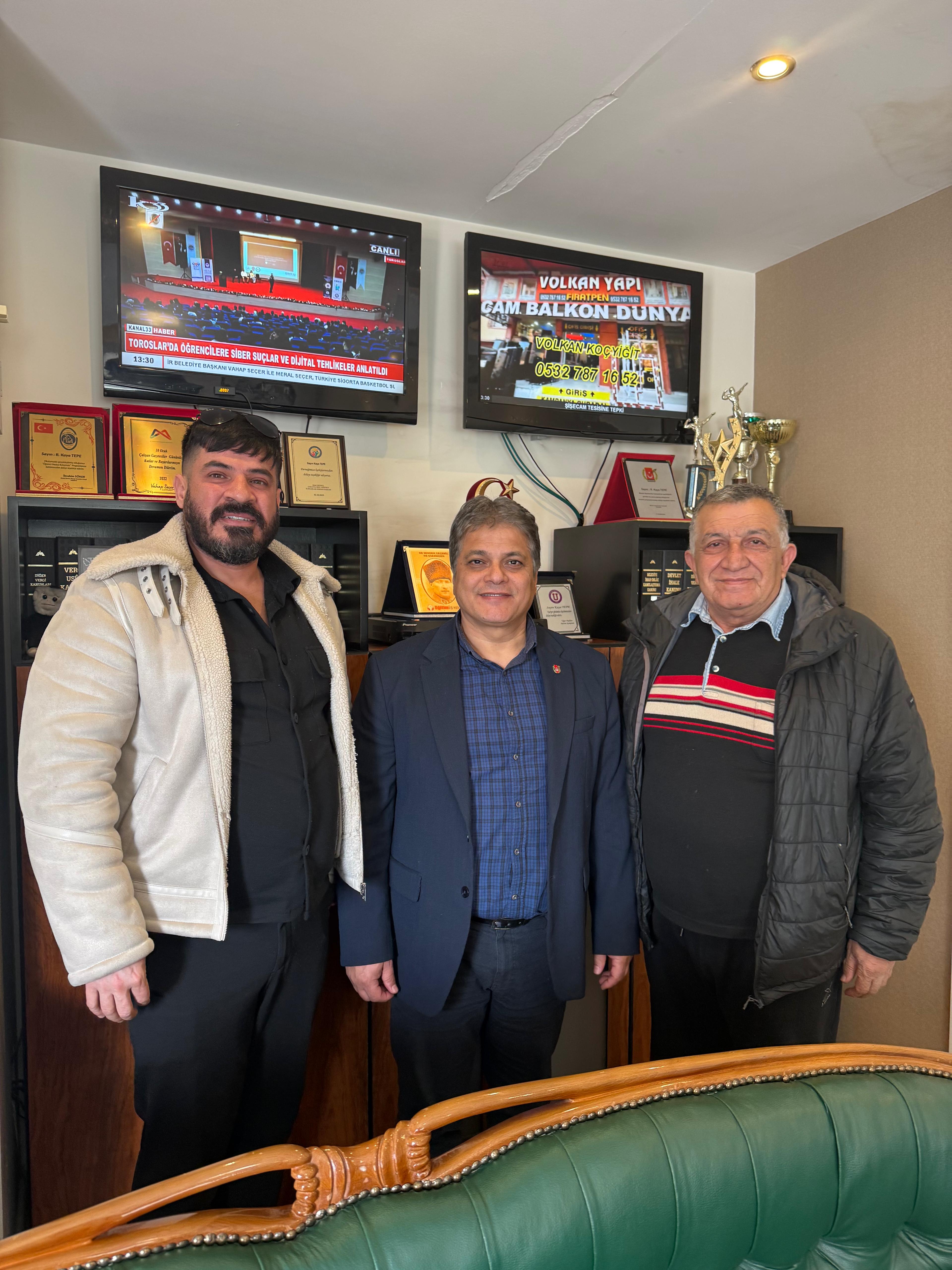 Mersin Gazeteciler Cemiyeti Ba?kan? Rüstem Kaya Tepe